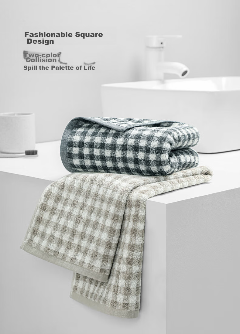 Wuyinliangpin Xinjiang Pure Cotton A-Class Thick Men's Towels, 100% Cotton, 2-Pack, Absorbent, Lint-Free, Skin-Friendly Face Towels 11