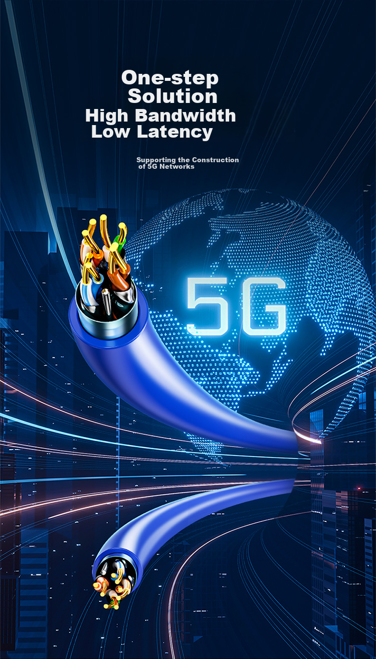 SAMZHE CAT6A Double-Shielded Network Cable [0.57±0.008mm Pure Copper Core] 10 Gigabit Anti-Interference, for Engineering And Home Network POE Monitoring, 50 Meters LC6050 3