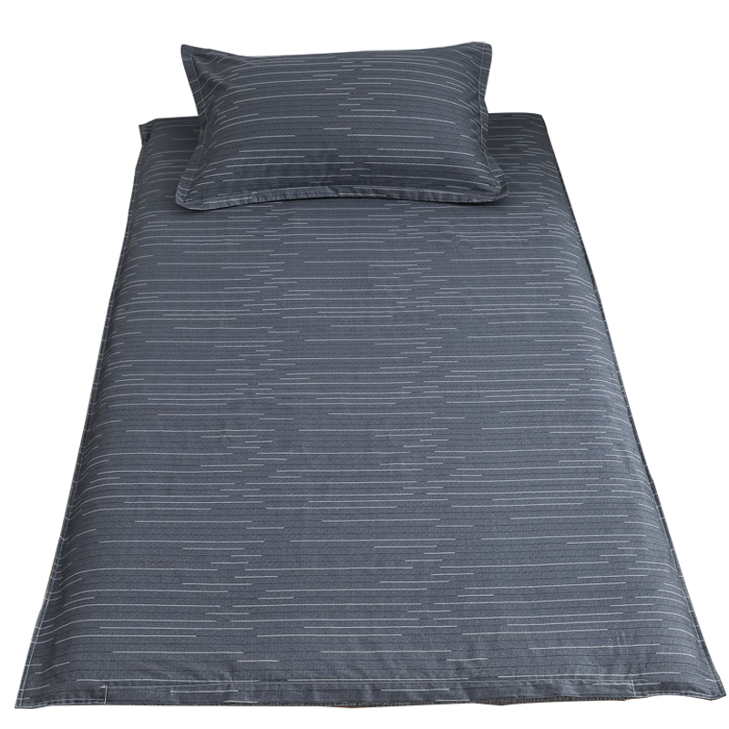 Yunjin Dormitory Mattress Protector, Pure Cotton Fitted Sheet Cover, Fully Enclosed Mattress Cover for Students, Yinxiang, 90*200cm