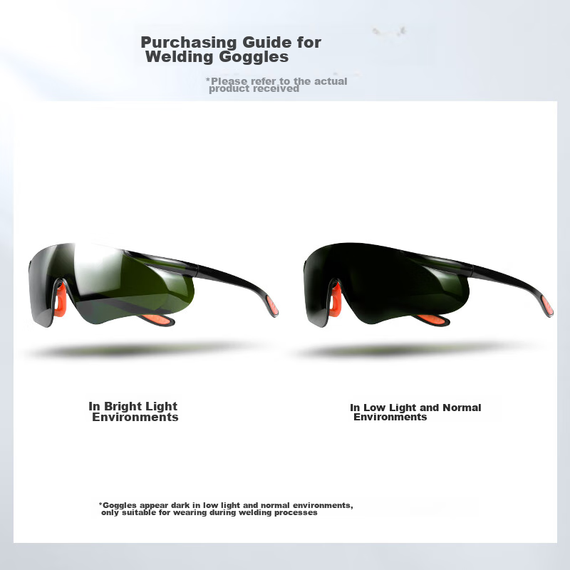 XINGGONG Welding Goggles, Welder's Glasses, Industrial Cutting Protection, Anti-Glare, Anti-Blinding Laser Welding Safety Glasses XGY-9H