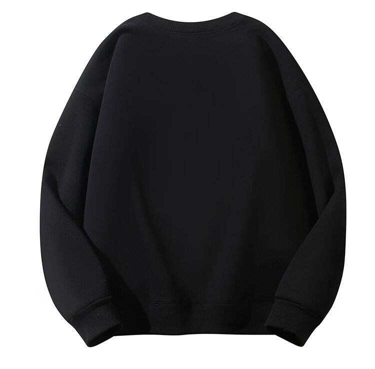 GENIOLAMODE Men's Cardigan Sweatshirt, Solid Color Simple Loose Casual Versatile Heavyweight Cardigan Jacket 15