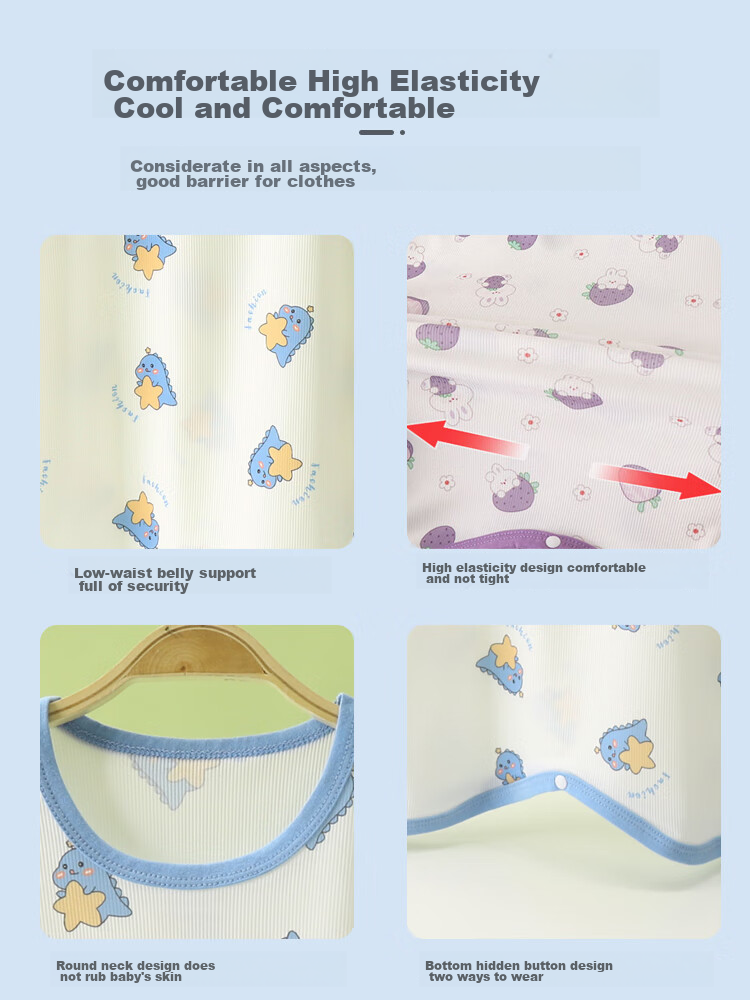9I9 Baby Sleeping Bag, Anti-Kick Blanket for Newborns, Air-Conditioning Room Quilt, Sleepwear Robe, Pajamas, 859 Dinosaur Desig 10
