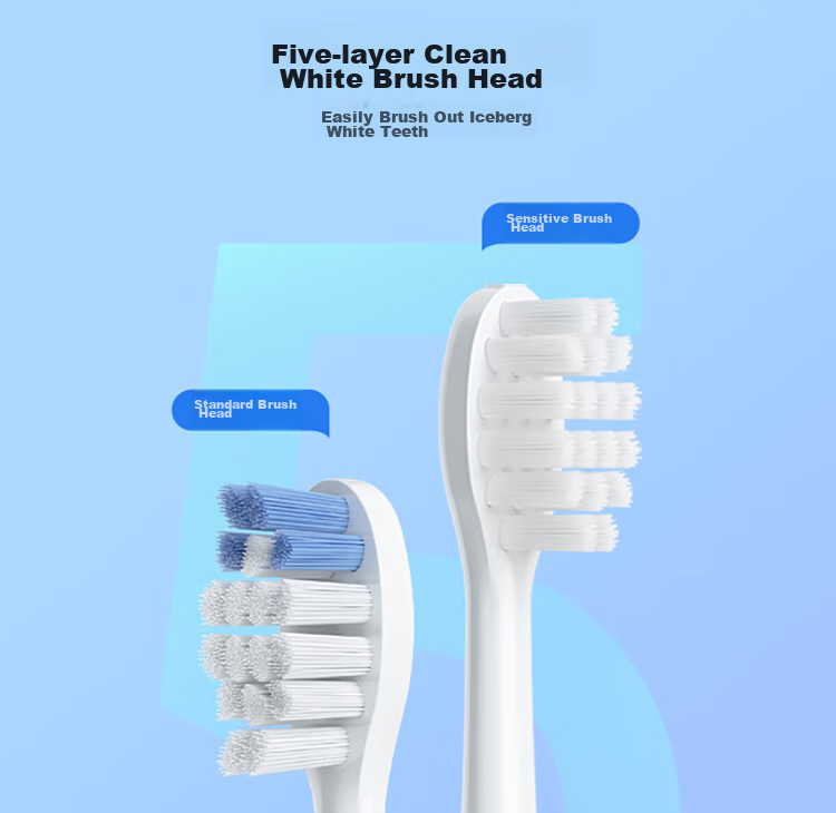 Hongmengzhixuan Lip Care Ice Mountain CP Set: Electric Toothbrush + Water Flosser Combo Gift Box, Birthday Gift, Wedding Gift, Coral Pink, Double Pack for Better Value 11