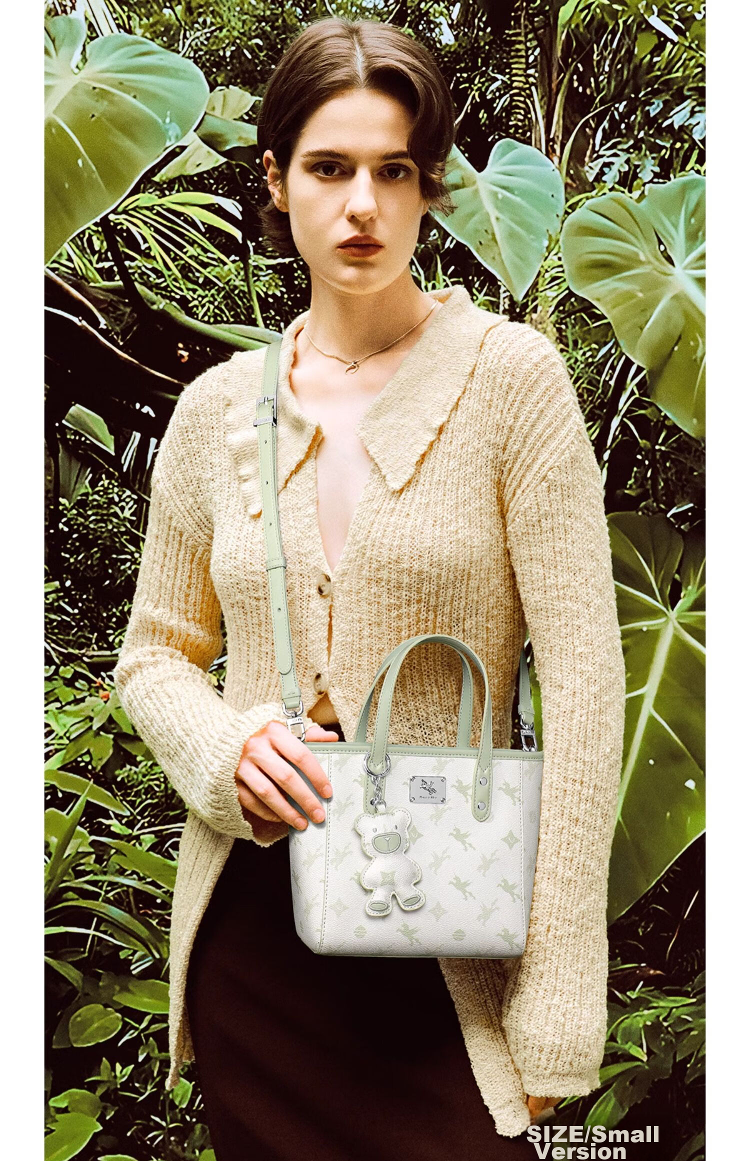 NUCELLE Pegasus Small Tote Basket Bag, New Light Luxury Niche Handheld Crossbody Women's Bag, Birthday Gift for Girls 32
