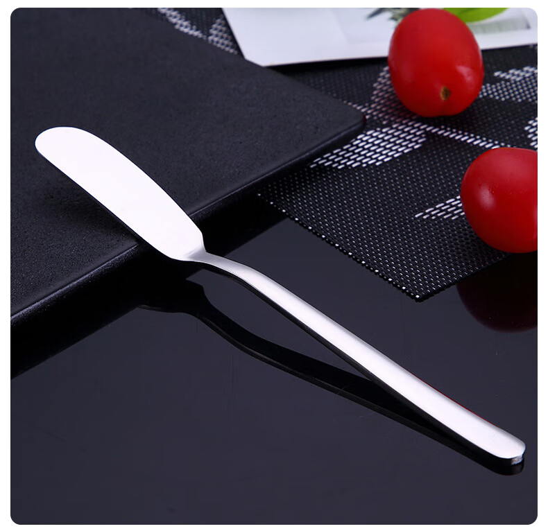 Shihua 304 Stainless Steel Spatula Set of 2, Butter Knife, Cheese Scraper, Jam Knife, Spread Peanut Butter Knife 10