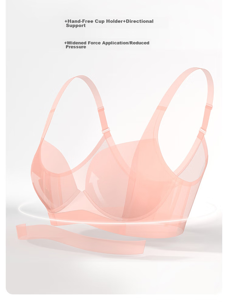 Aimer Push-Up Side Support Adjustable Large Bust Minimizer Sexy Plus Size Bra AM11571 Gray A75 13
