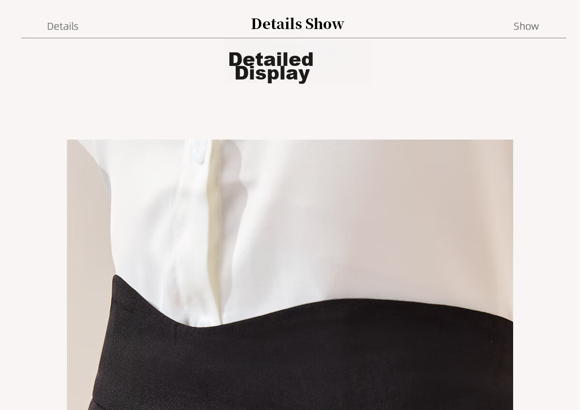 Chushen Spring And Autumn Midi Skirt for Women, Professional Commute OL Style, Black Mid-Length Draping High-Waist A-Line Flared Skirt S13JB2806 5