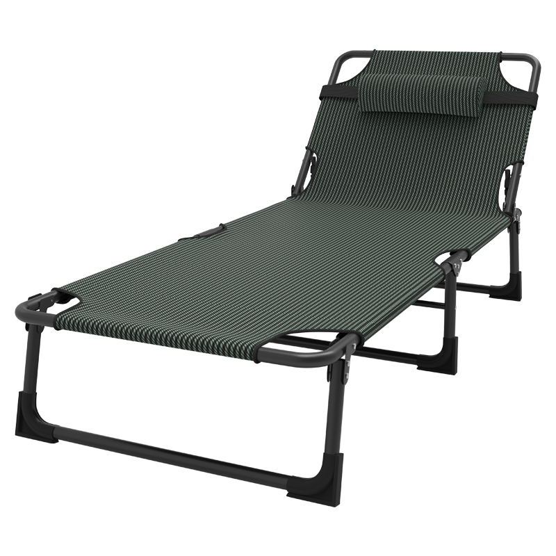 Restar Folding Bed, Single-Person Office Nap Bed, Portable Multifunctional Hospital Accompanying Bed, Nap Aid, Tri-Fold Bed