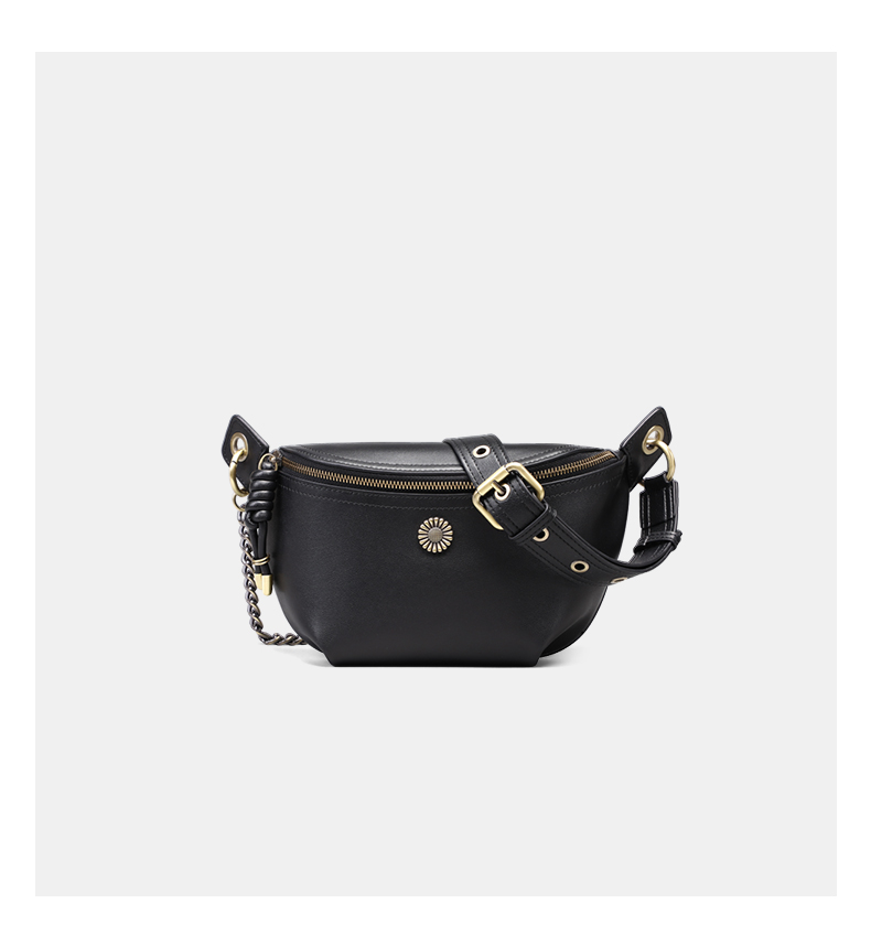 Viney Leather Handbag for Women, Brand Crossbody Chest Bag, Stylish Shoulder Dumpling Bag, Birthday Gift, Versatile Present for Girlfriend Or Wife 18