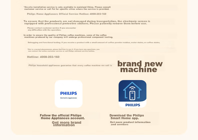 PHILIPS [Newly Upgraded Version of EP1221] Fully Automatic Italian And American Coffee Machine for Home Use, All-In Grinding, Newly Upgraded Intelligent Extraction, DIY Milk Frother, EP0820 23