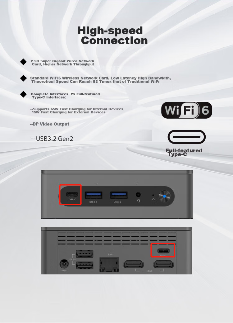Acer Extraordinary GO Mini PC Desktop Computer Mini Office (Intel New Twin Lake N150, 8GB RAM, 256GB SSD) Custom Editio 6