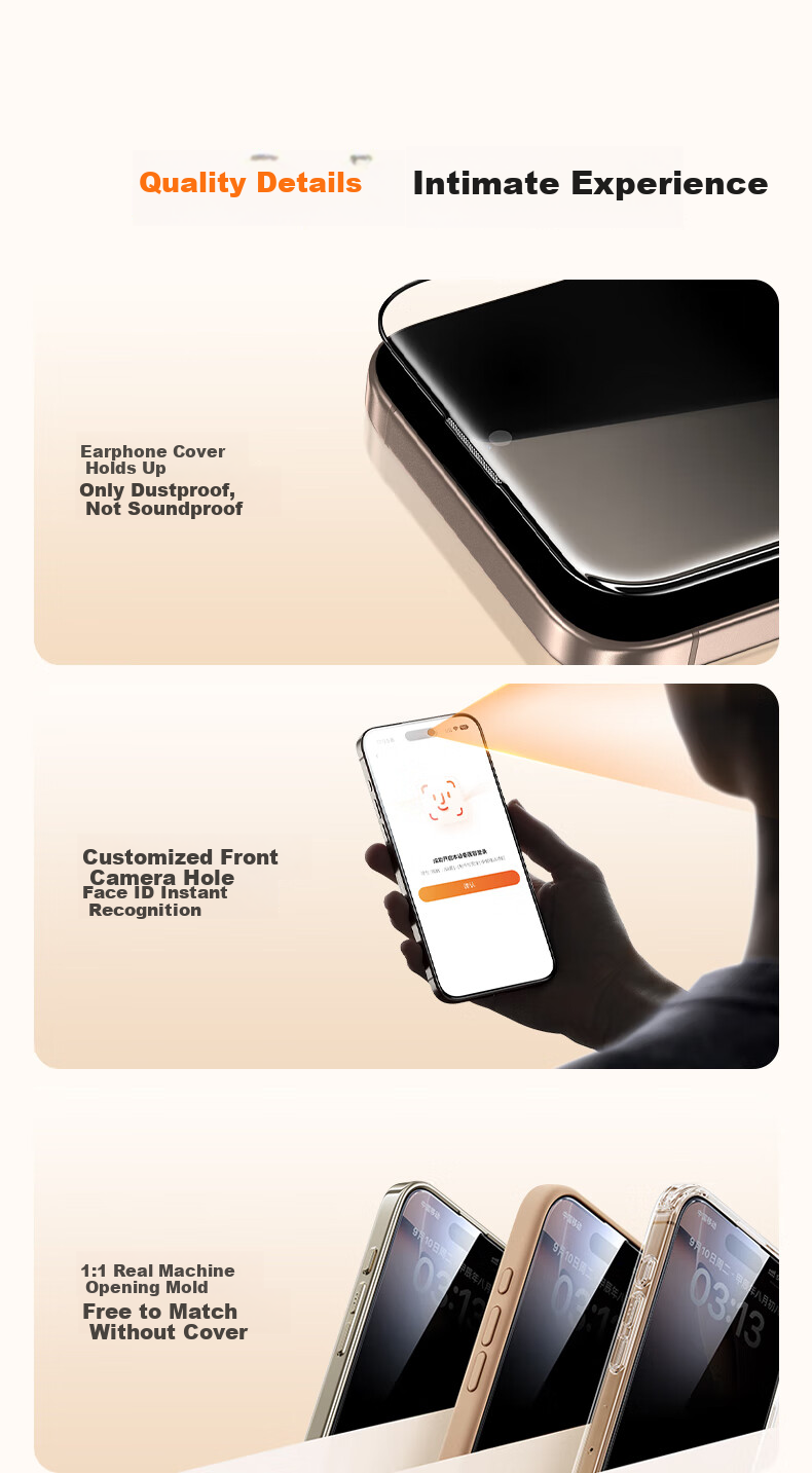LLUNC [2-Pack] Tempered Glass Screen Protector for IPhone 17 Pro Max, Ultra-Thin HD Full Coverage Anti-Fingerprint Shatterproof Dustproof Protective Film for Apple 18 Pro Max Smartphone 13