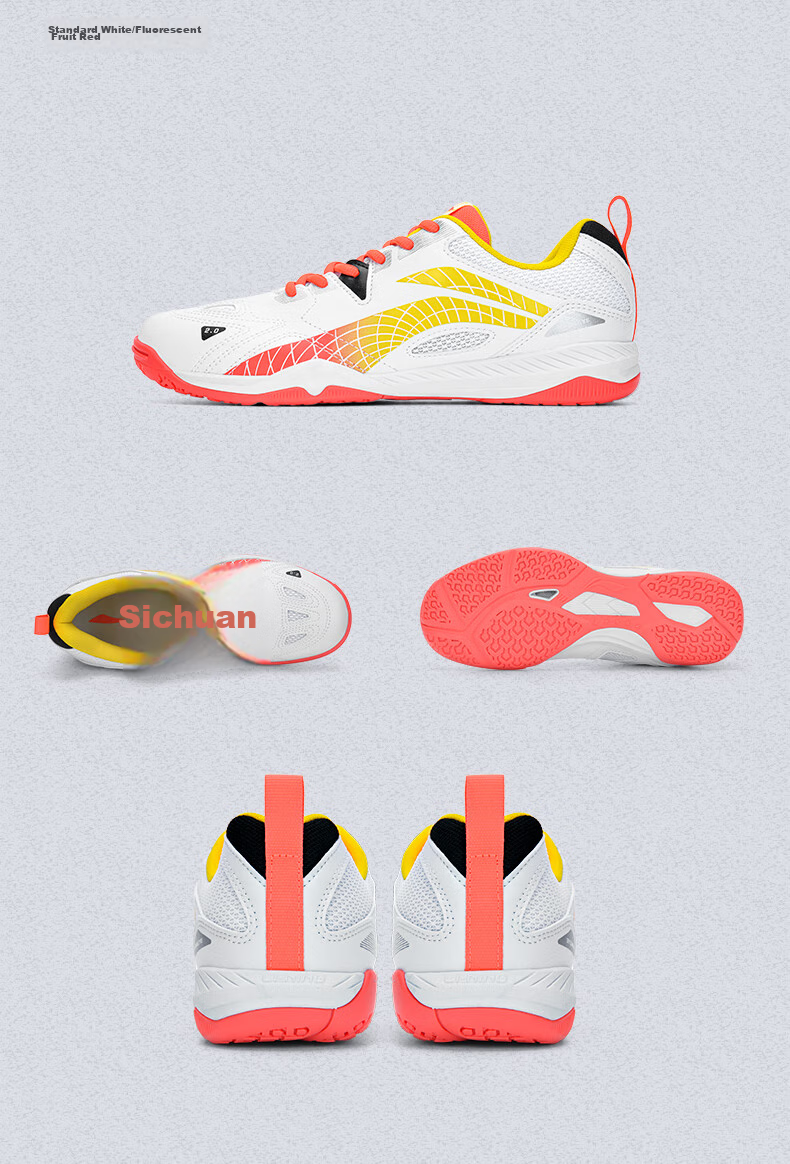 Li-Ning Table Tennis Shoes for Men And Women, Badminton Shoes Eagle Eye 2.0 Competition Training Sports Shoes Size 42 16