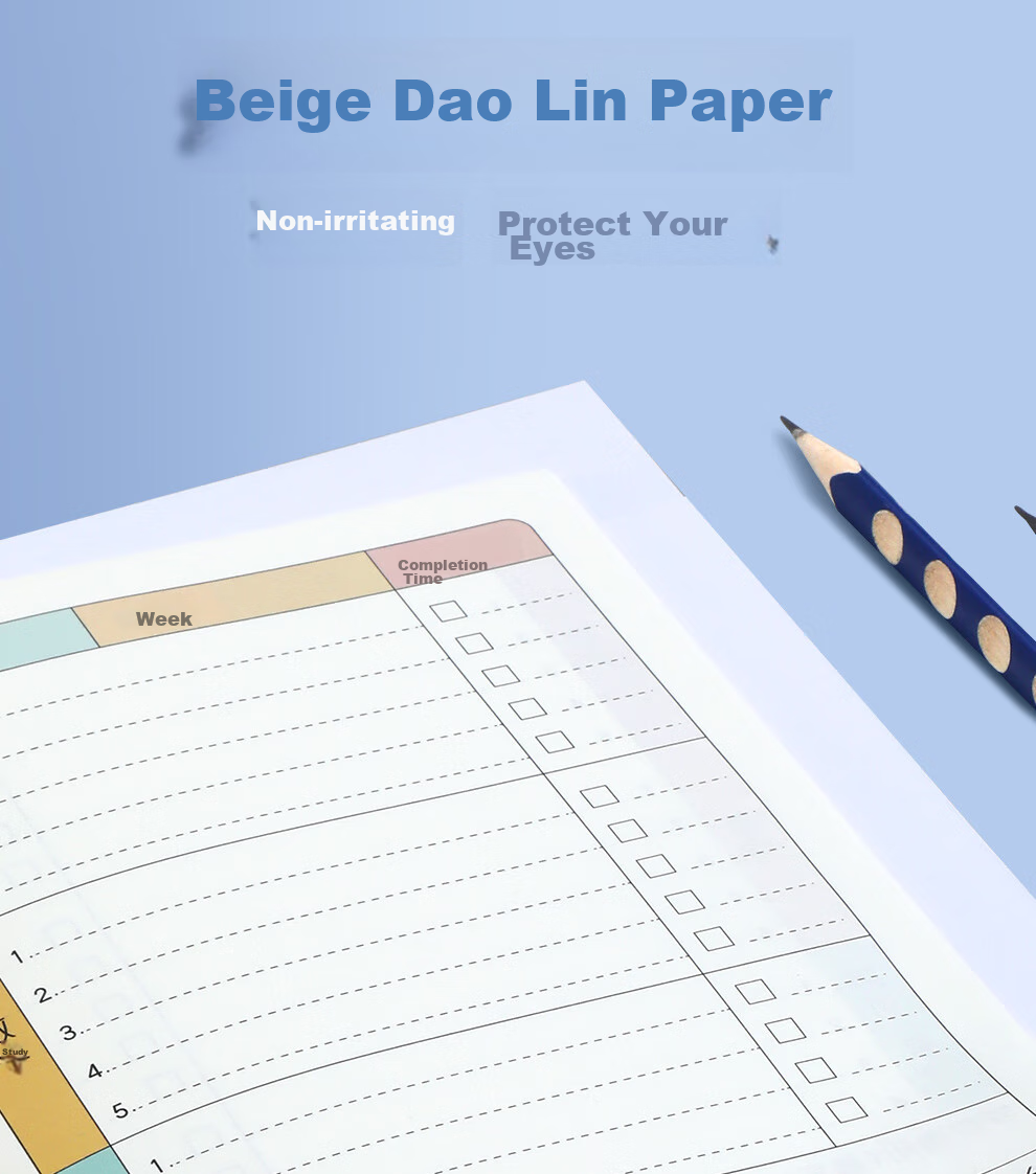 Zuolanzhe [Back to School Essential] 4-Pack Homework Record Books for Primary School Students, Grades 1-3 Classroom Registration Thick Soft Copybooks for Recording Assignments And Mistakes 11