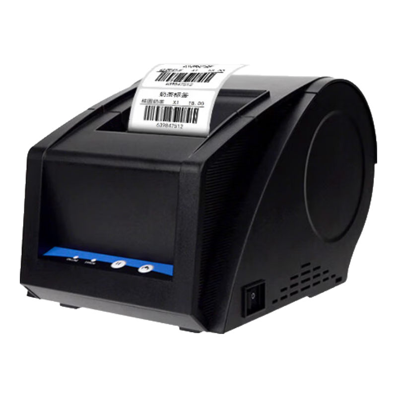 Gprinter GP-3120TUD Thermal Label Printer, Computer Version, Milk Tea/Food/Dining Store E-Commerce Labeling Machine for Clothing Tags/Quality Certificates/barcodes, Non-Drying Adhesive Printer