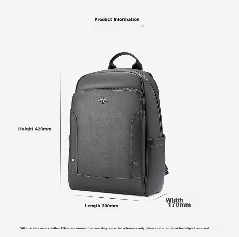 Aokang Men's Backpack, Laptop Bag, School Bag, Business Commuter Bag, Birthday Gift for Husband 10