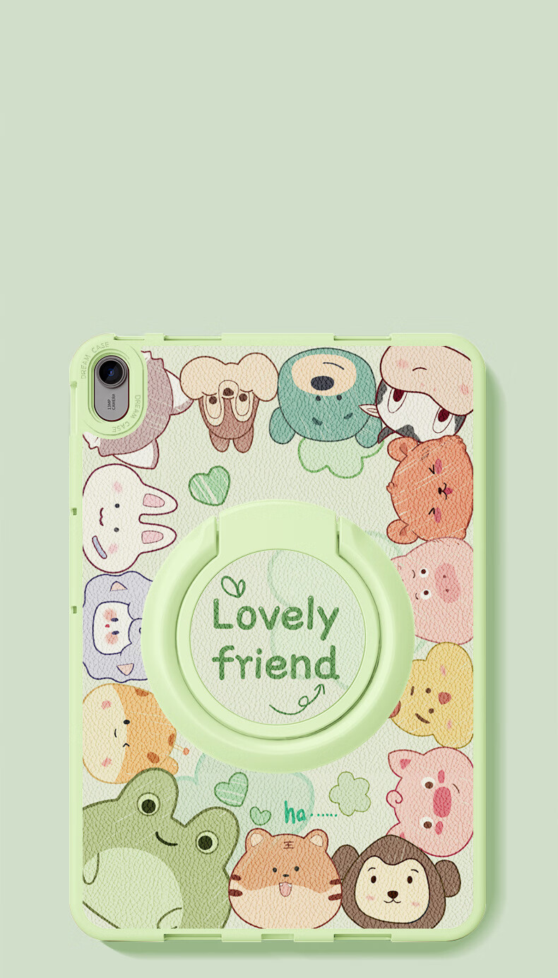 Asiwa Protective Case for Huawei MatePad 11.5" S, Compatible with 2025/24 Models, 11.5-Inch Soft Light Edition Dynamic Version, 360-Degree Rotating Stand, Horizontal And Vertical Placement, Shockproof, Cartoon Cute Desig 1
