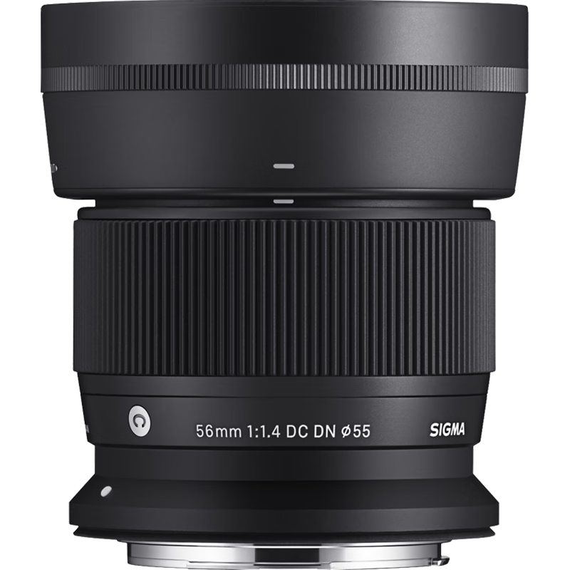 SIGMA [Limited Time Interest-Free for 12 Months] 56mm F1.4 DC DN | Contemporary APS-C Large Aperture Prime Lens, Portrait And Close-Up (Canon RF Mount)