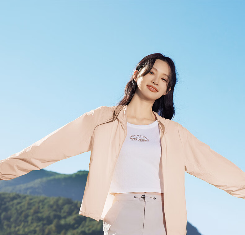 361° Women's Summer Sunscreen Jacket UPF50+ Sports Outdoor Cycling Ice Silk Casual Coat 662624605H-4 24
