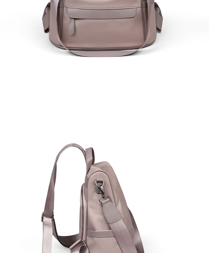 C.BANNER Backpack for Women, Large Capacity Travel Bag, Fashionable Simple Bookbag, Light Luxury High-Value Shoulder Bag, Practical Commuter Bag 8