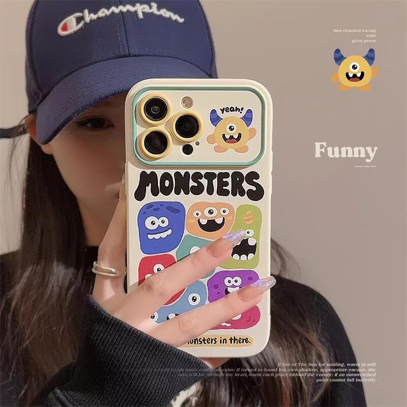 Чехол для Apple iPhone 11 ZiTai, ударопрочный, с принтом "Monster Party"