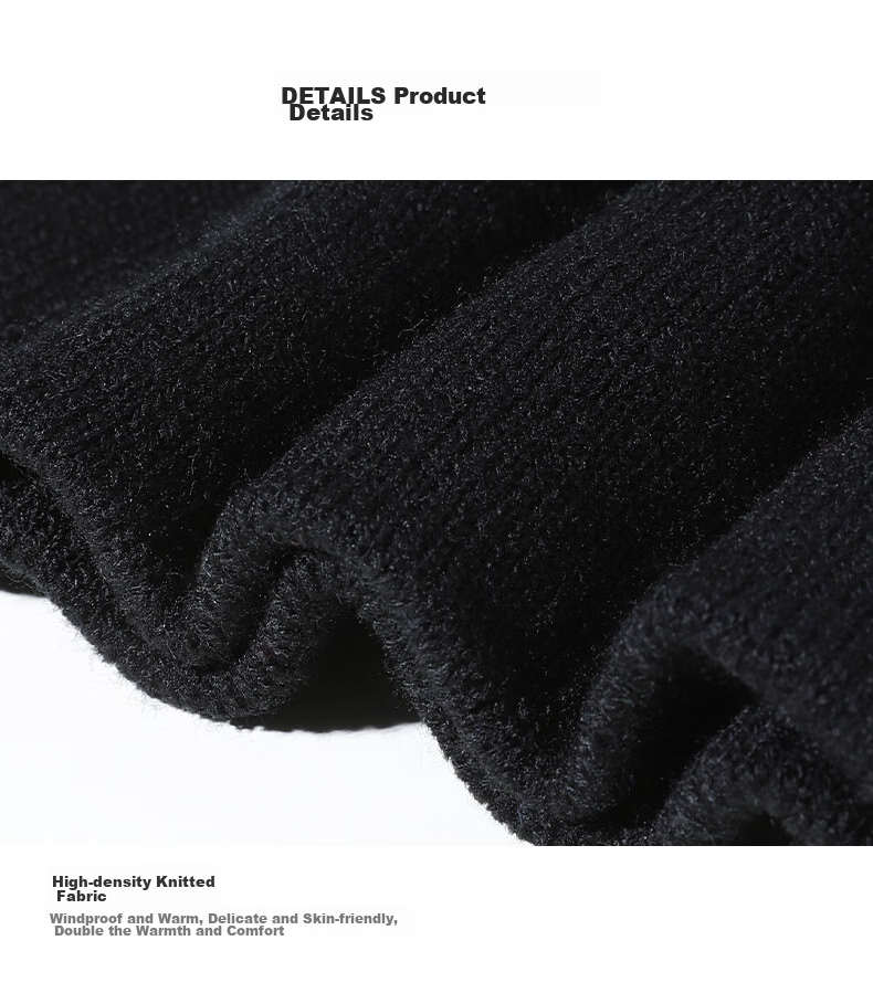 Flow Theory Knitted Ski Hat, Versatile Cold Weather Protection, Thick Warm Ear-Covering Windproof Outdoor Gear 6