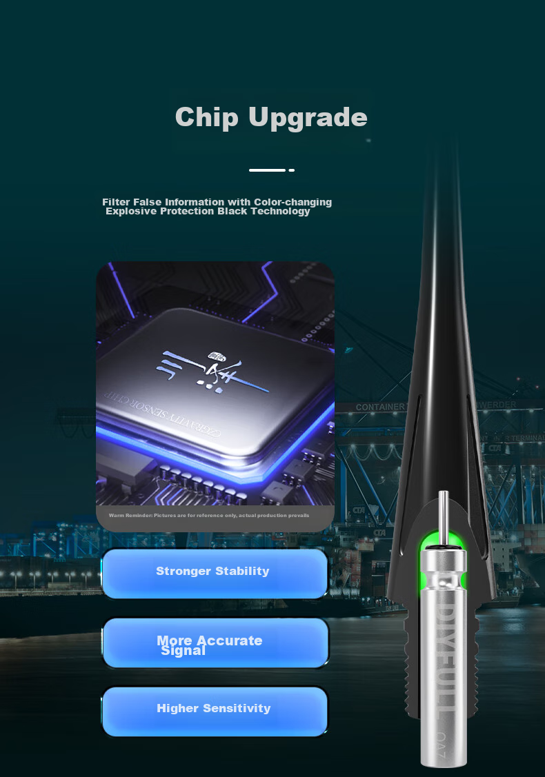 Chuanze Lushuai Day And Night Dual-Use Luminous Float, Color-Changing Rock Fishing Long-Distance Casting Float, Thickened Eye-Catching Big Fish Electronic Sliding Float PC01-2 8