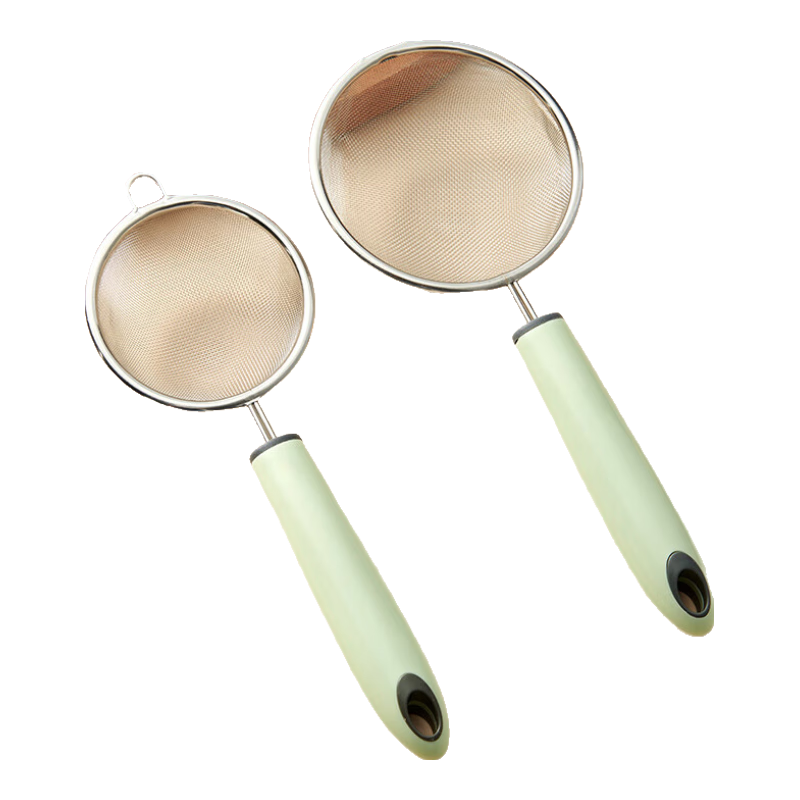 Guangduola Baby Food Strainer, Stainless Steel Colander, Soy Milk And Egg Liquid Filter, Sieve for Home Baking Tools