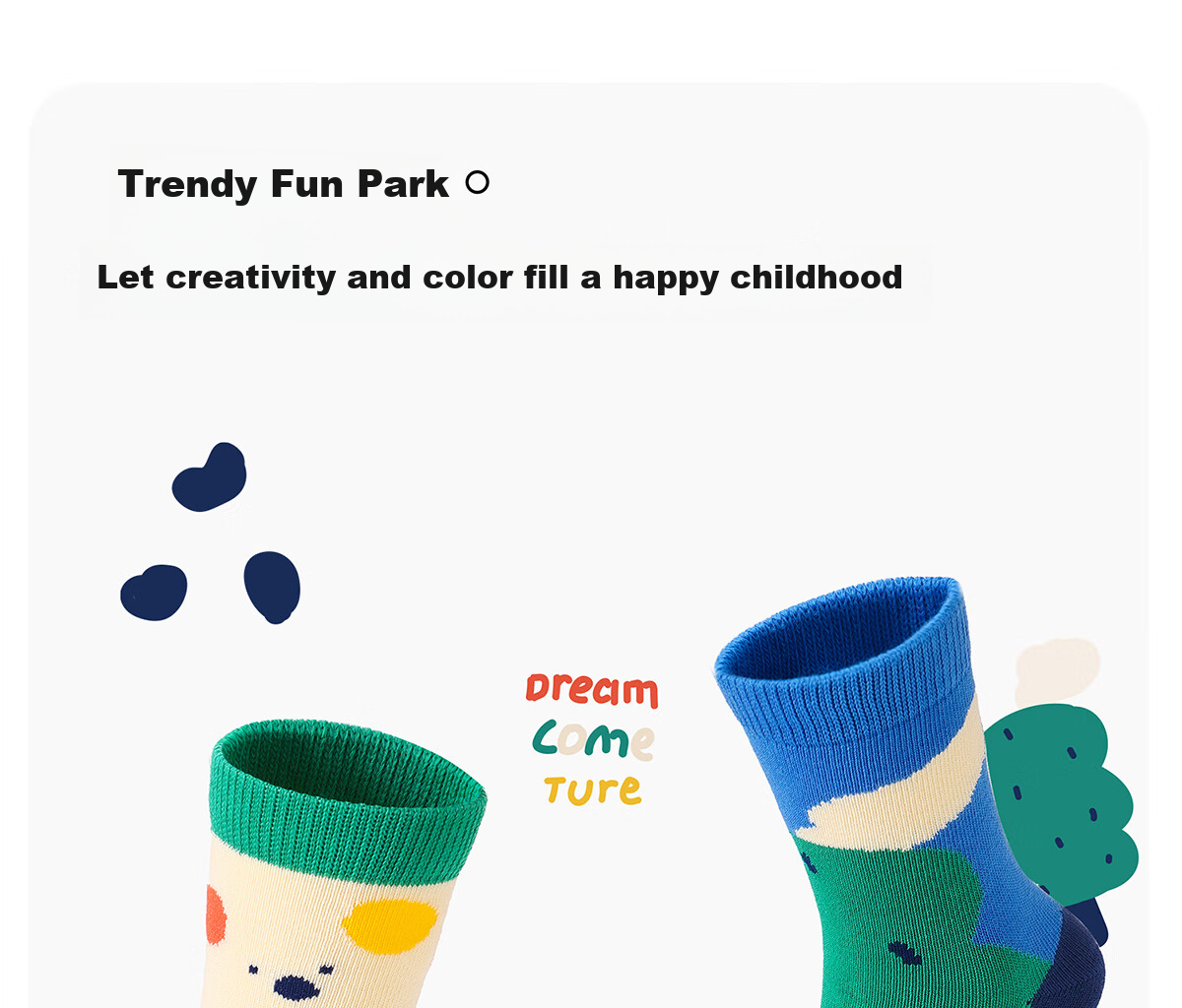 Banbi Children's Socks, Autumn And Winter Trendy Socks for Boys, Spring And Autumn Seamless Mid-Calf Socks for Older Children, BB2474, Size 18-20 2