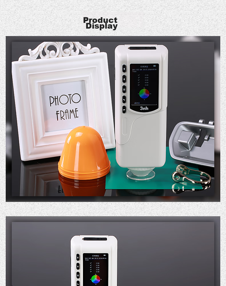 3Nh Portable Handheld High-Precision Colorimeter NR10QC, Ink Coating Plastic, Entry-Level Practical Color Difference Detector 12