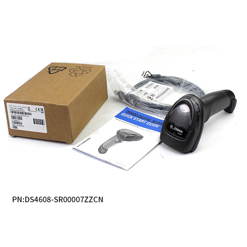 ZEBRA DS4308 Upgraded Version, DS4608SR Wired, 1D/2D Barcode Dot Scanner, Medical Code Health Code Xunbao Scanner