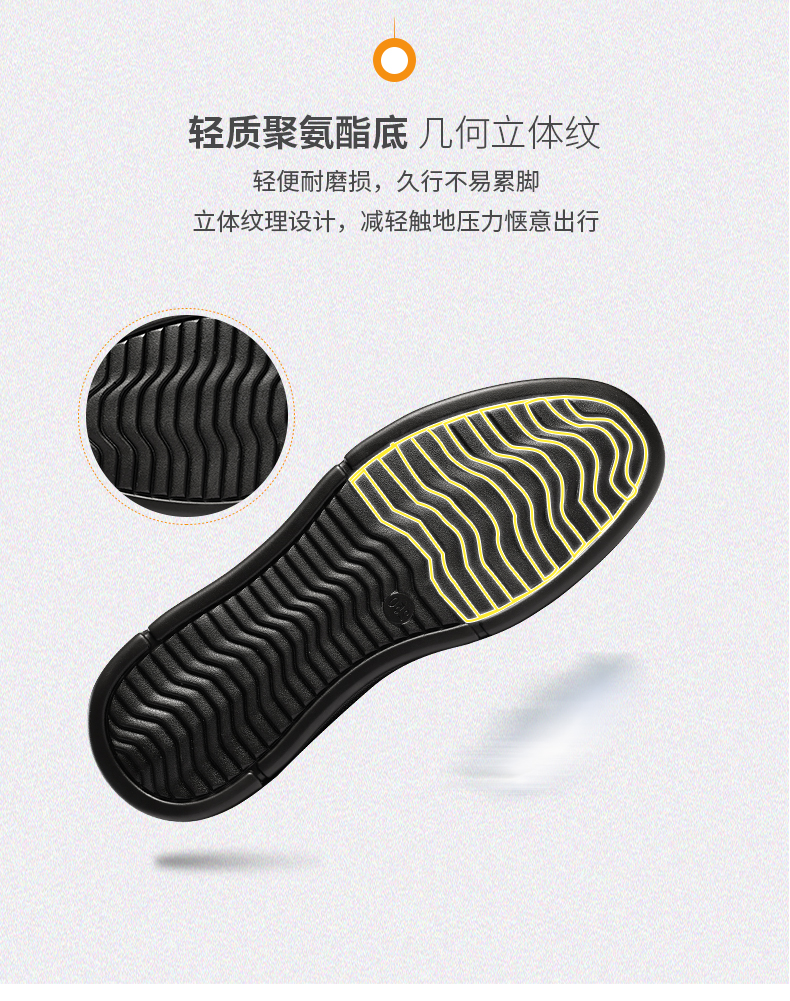 LAORENTOU Men's Leather Shoes, Spring And Autumn Business Casual Shoes, Top-Grain Cowhide Lace-Up, Wear-Resistant Non-Slip Men's Shoes, LA12049, Black, Size 38 12