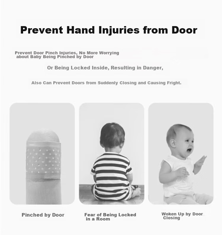 9I9 Baby Door Stopper, Safety Door Wedge, Anti-Collision, 7-Pack Cartoon Children's Protective Gear, A456 2
