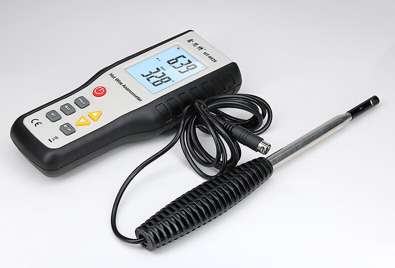 XINTEST Thermal Anemometer HT-9829 High-Precision Digital Breeze Meter Wind Speed Meter Air Volume Meter Wind Measurement Instrument 16