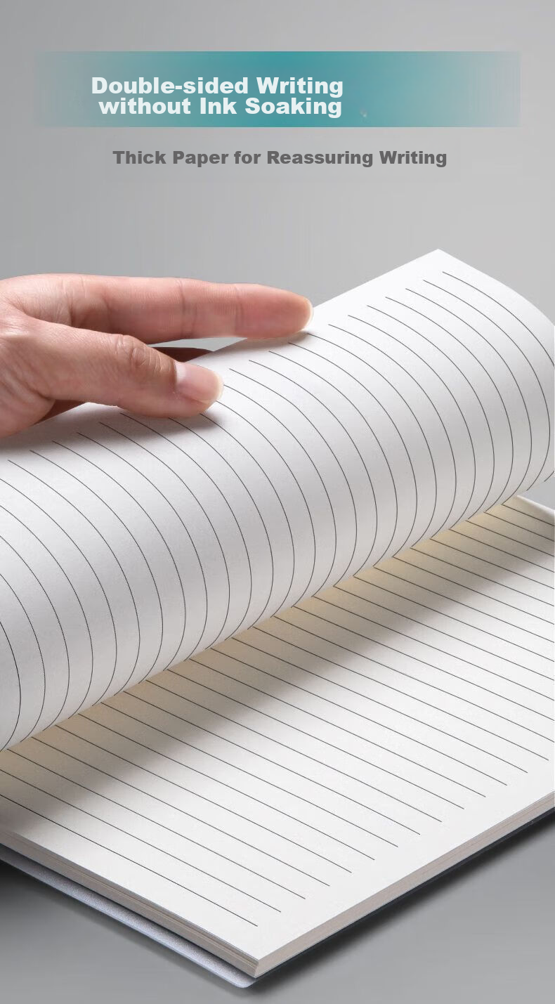 Jinzhi B5/60-Sheet Refillable Notebook Thickened Mistake Correction Spiral Detachable Binder Lined Paper Lightweight High-Quality Diary Mocha Light Coffee 7