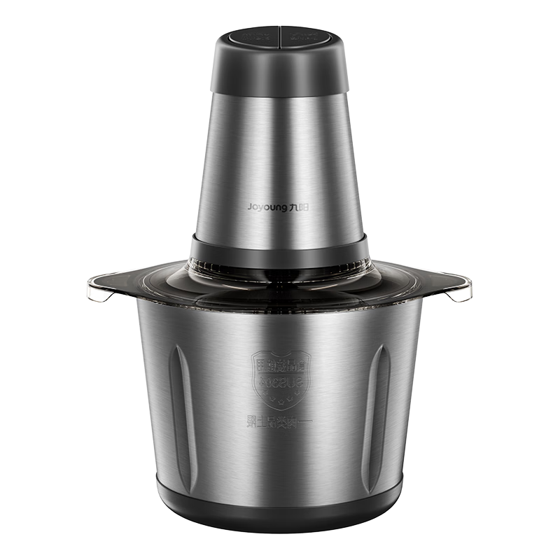 Joyoung Meat Grinder Baby Food Processor Meat Mincer Food Chopper Meat Mixer Garlic Crusher Electric Meat Mixer 3L Stainless Steel Bowl Dual Blades S30-LA569(D)