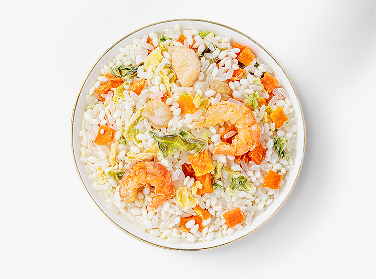 方家铺子 干贝虾仁粥 海鲜咸饭烩饭 早餐五谷杂粮海鲜粥始于1906 1.