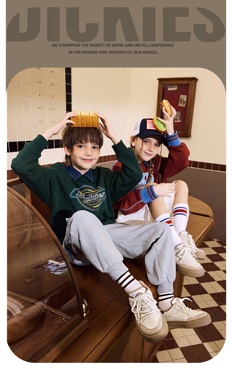 Dickies Children's Canvas Shoes, New Spring And Summer Style for Girls, Casual Shoes with Fleece Lining, Comfortable Training Shoes for Older Kids, Lightweight Versatile White Sneakers for Students 2