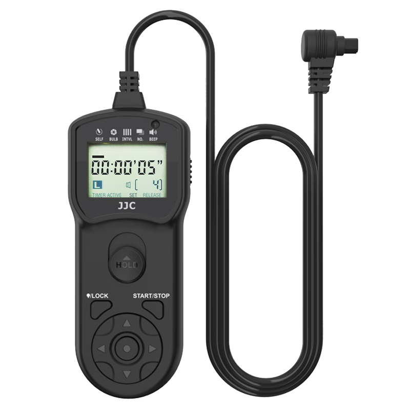 JJC Compatible with Canon Remote Shutter Release for R5, 5D2, 5D3, 5D4, 6D2, 1DX3, R3, R5C DSLR And Mirrorless Camera Wired Remote Control with Timer And Delay Photography RS/TC-80N3
