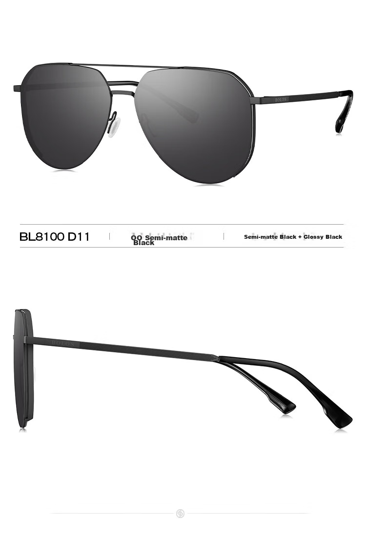 BOLON Sunglasses, UV Protection, Outdoor Driving Polarized Glasses for Men, BL8100D11 12