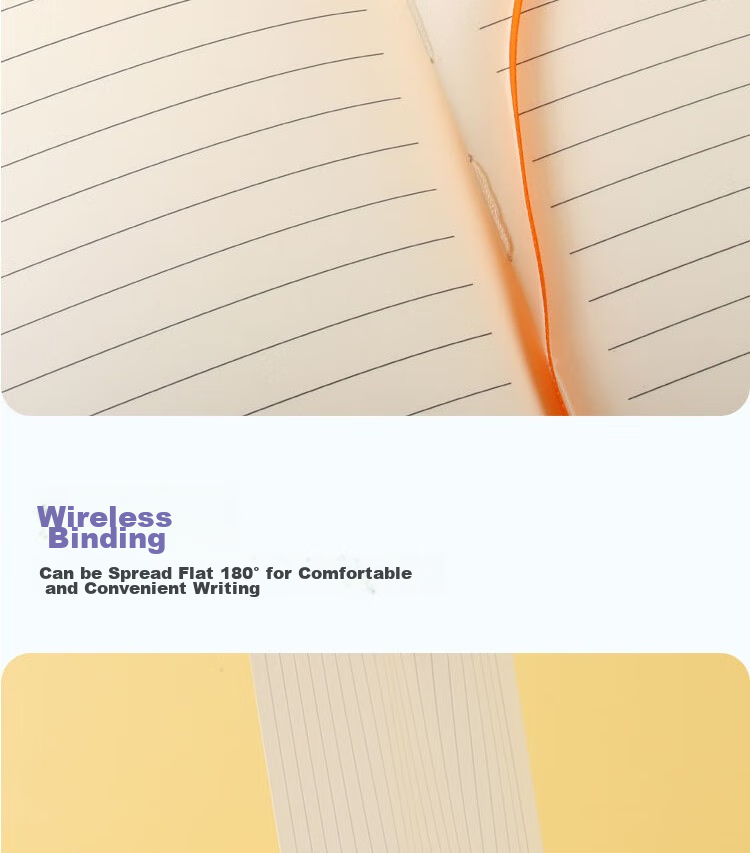 TANGO Minimalist Instagram Aesthetic Self-Discipline Check-In Soft Cover Notebook, Efficiency Management Study Plan Book Emotional Schedule Record Book, A5 Size, 100 Pages, Orange Cover Ope 10