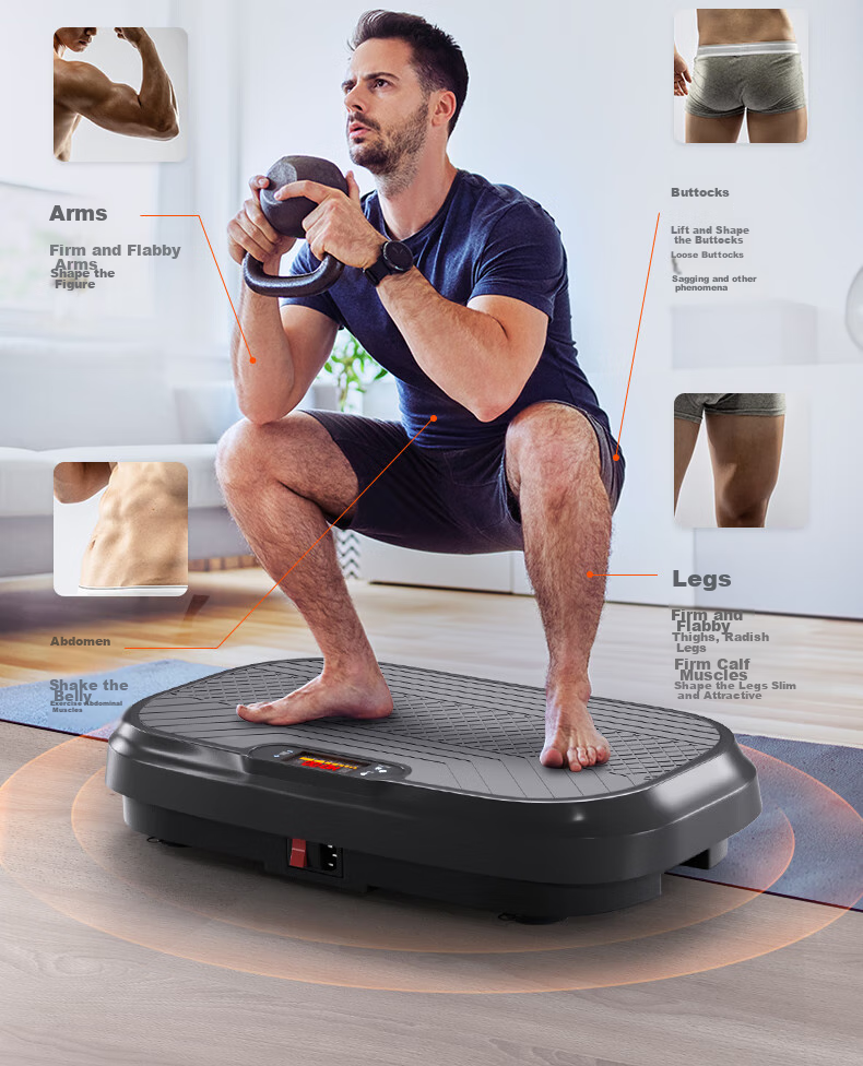 HOT KNEE Fat-Burning Machine, Vibration Slimming Device for Belly Fat Reduction, Shaker Machine, Lazy Person's Rhythm Machine, Weight Loss Equipment, Home Fitness Equipment 12