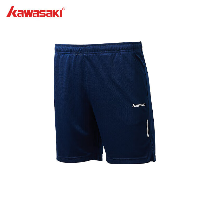 KAWASAKI Badminton Shorts for Men And Women, Unisex Quick-Dry Lightweight Sports Pants Q3681 Blue 4XL