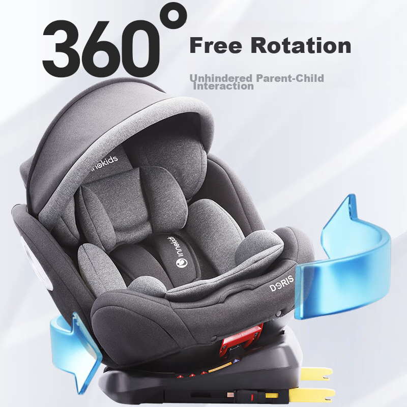 innokids儿童安全座椅汽车用ISOFIX接口 0-4-12岁婴儿宝宝新生儿可躺YC06