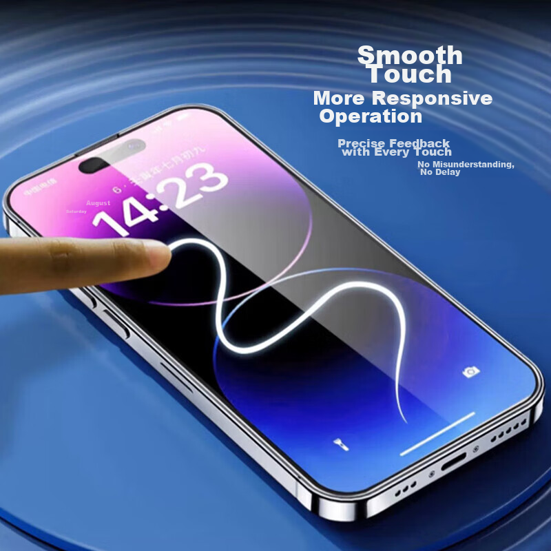 Защитное стекло ALittleFlower для iPhone 16 Pro Max, прозрачное, 2 шт.