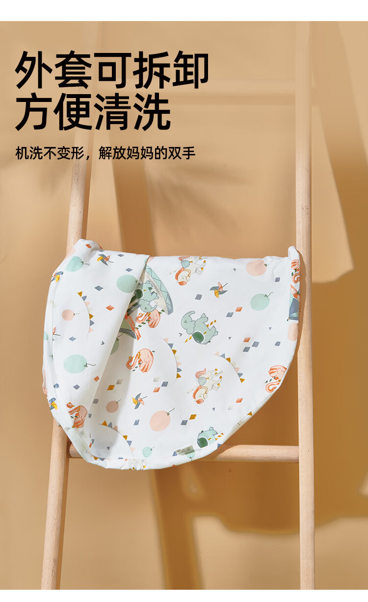 JOYNCLEON Nursing Pillow Baby Anti-Spit-Up Inclined Cushion Anti-Choke Milk Feeding Pillow for Newborns 0-1 Year Jzt72072 10