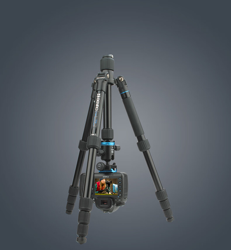 Benro Tripod IF28C+ DSLR Tripod Head Canon Nikon Camera Super Strong Carbon Fiber Foldable Convertible Monopod 7
