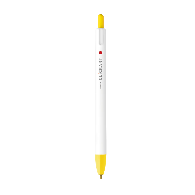 ZEBRA ArtPoint Retractable Watercolor Pen, Student Children's Doodle Drawing Coloring Fine-Tip Colored Pen Journal Pen WYSS22 Yellow Single Pe