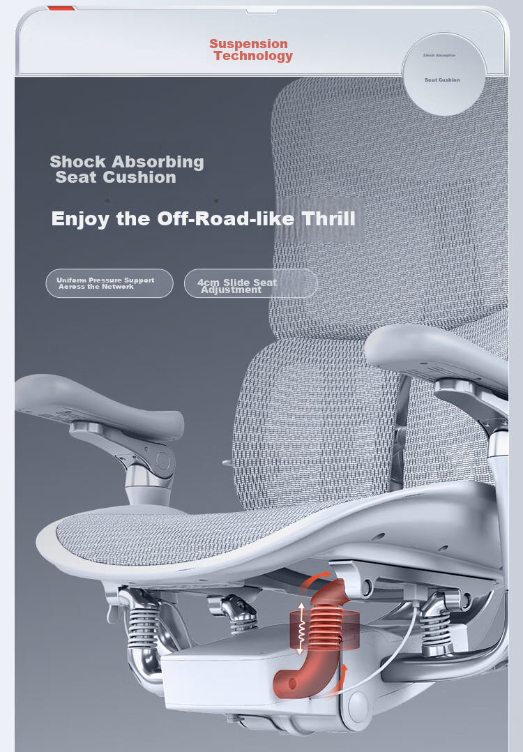 SIHOO S300 Ergonomic Chair, Computer Chair, Lumbar Support Office Chair, Ergonomic Seat, Gaming Chair with Integrated Headrest 20