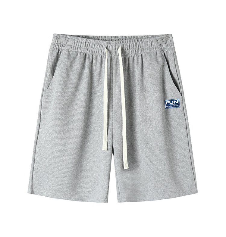 GENIOLAMODE Men's Shorts, Summer Lightweight, Versatile for Home Wear, Loose Casual Pants, Knee-Length Shorts 10